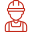 Icon of an ant control services technician from Carpet Addicts, showcasing their expertise in ant extermination.